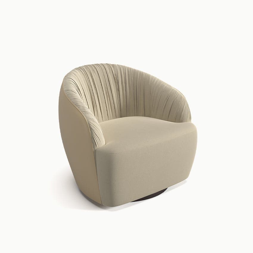 Tan Hospitality Dining Lounge Chair